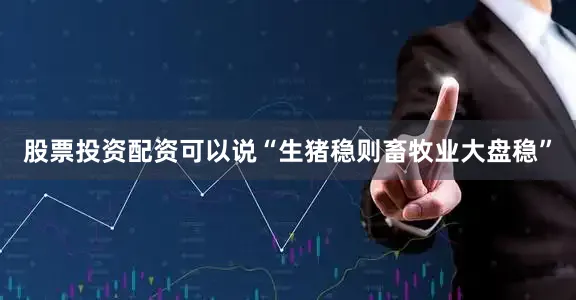 股票投资配资可以说“生猪稳则畜牧业大盘稳”
