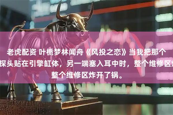 老虎配资 叶栀梦林闻舟《风投之恋》当我把那个金属听诊探头贴在引擎缸体，另一端塞入耳中时，整个维修区炸开了锅。